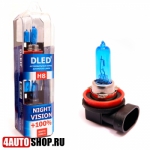  DLED Автомобильная лампа H8 Dled "Night Vision" 5000K (2шт.)